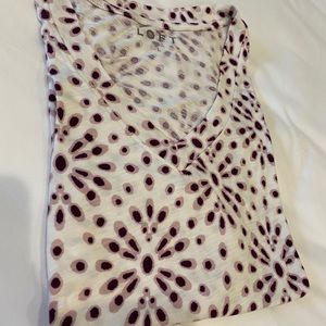 Loft short sleeve T-shirt. Worn once.